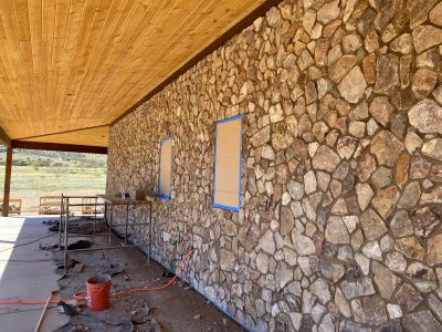 Coronado Brown natural stone thin veneer